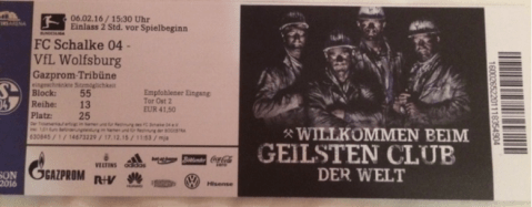 Schalke ticket