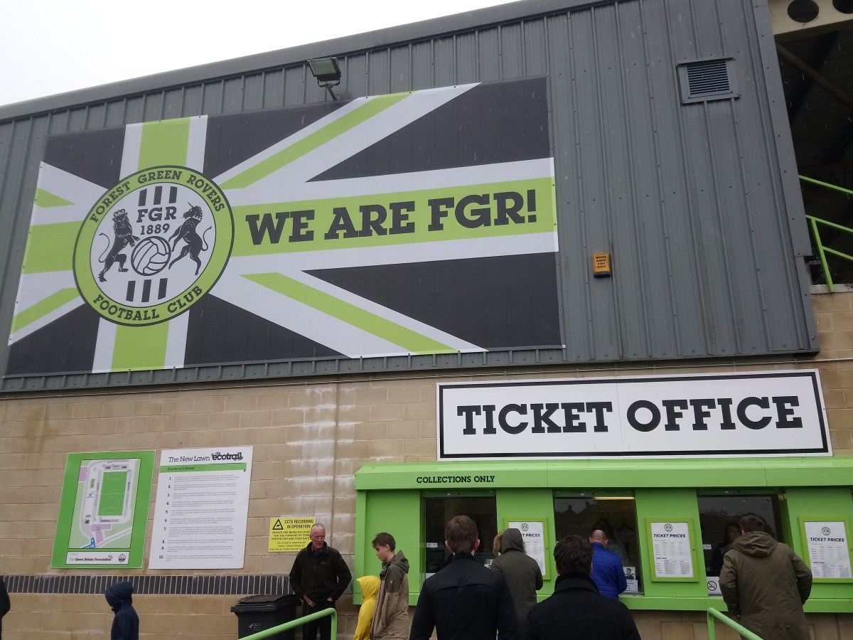 Forest Green Rovers: Tasting the vegan football&nbsp;experience