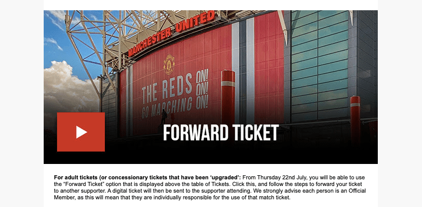 New Man Utd season ticket system branded a ‘joke’ with fans unable to forward&nbsp;tickets